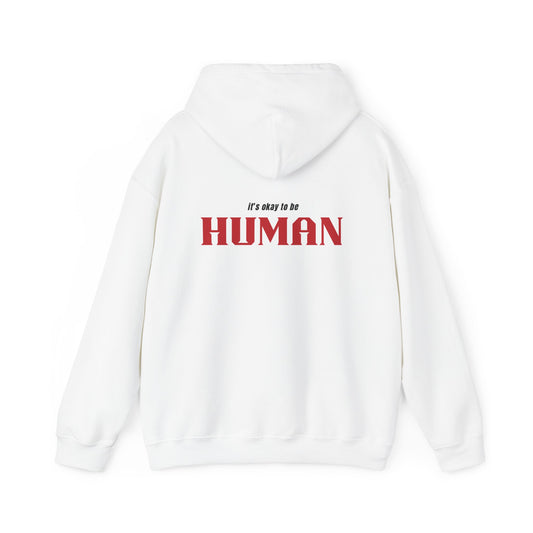 Unisex Heavy Blend™ Hooded Sweatshirt "it's okay to be Human"