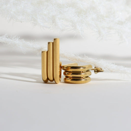 18K Gold Plated Earring